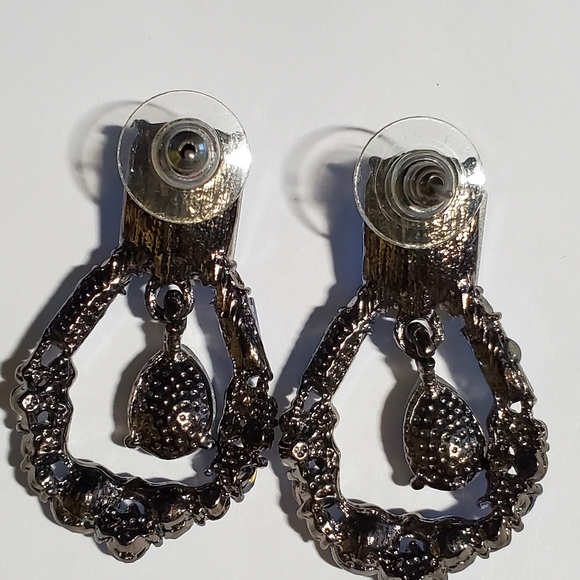 Blue Drop Earrings - Picture 3 of 8